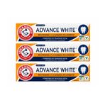 Arm & Hammer Advance White (Karbonatlı) Beyazlatıcı Diş Macunu 75 ml (3 Adet)