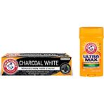 Arm & Hammer Arm&hammer White Kömür Beyazlatıcı Diş Macunu 75 ml + Arm&hammer Men Stick Deo Fresh 79 gr