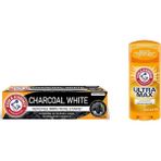 Arm & Hammer Arm&hammer White Kömür Beyazlatıcı Diş Macunu 75 ml + Ultra Max Unscented Antiperspirant Stick 73 gr
