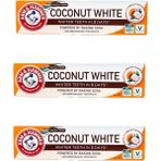 Arm & Hammer Coconut White 75 ml 3 Adet Diş Macunu