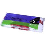Arma Armaplus Takviyeli Kalın Baskılı Beyaz Çanta Poşet Torba - 5 No - 50X60 Cm. - 50 Adetlik Paket