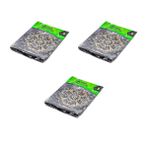 Arma Baskili Mini Blok Poset Torba - No : 2 - 25X37 Cm. - Siyah - 100 Adetlik 3 Paket