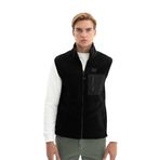 Arma Erkek Kışlık Fermuar Cepli Tam Fermuar Kısa Kollu Regular Fit Yelek K26424674201 Siyah-S1 XXL
