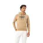 Arma K24254884301 Bej Büyük Beden Kanguru Cepli Erkek Sweatshirt