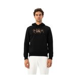 Arma K24254884301 Siyah Büyük Beden Kanguru Cepli Erkek Sweatshirt