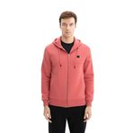 Arma K26324649801 Regular Fit 3 İplik Şardonlu Tam Fermuar Kapüşonlu Cepli Pembe-P11 Erkek Sweatshirt