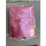 Arma Kırmızı Market Poşeti Torbası - Hışır Atlet Poşet - Küçük Boy - 24.5 x 40 Cm. - 5 Kg.