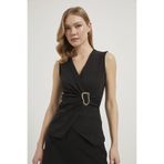 Arma Life ARMALIFE 6749 KRUVAZE TOKALI SIFIR KOL KADIN BLUZ
