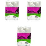 Arma Naksan Arma Şeffaf Naylon 5 Lik 30X52 Cm. Bakkaliye Poşeti Torbası - 1 Kg. - Ort. 85 Adet - 3 Paket