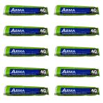 Arma Naylon Tadilat Boya Koruyucu Örtü Poşet Folyo - 4X10 Metre - 40 M2 - 10 Paket