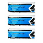 Arma Plastik Kağıt Düz Tabaka Şeffaf Poşet Naylon - 50 X 70 Cm. - 2.5 Kg.lık 3 Paket Çok Renkli