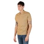 Arma Y22374869601 Hardal Sarısı-H1 Büyük Beden Polo Yaka Erkek T-shirt