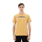 Arma Y25344404901 Hardal Sarısı-H1 Regular Fit Bisiklet Yaka Erkek T-shirt