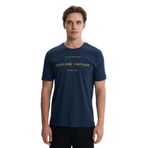 Arma Y27344406601 Lacivert-L1 Regular Fit Süprem Bisiklet Yaka Erkek T-shirt