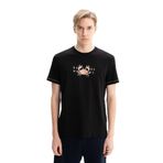 Arma Y27344471201 Siyah-S1 Regular Fit Süprem Penye Bisiklet Yaka Erkek T-shirt