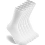 Arma Yıldız 6'lı Unisex Pamuklu Düz Beyaz Tenis Çorap Seti Soket Boy - 36 - 40