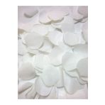 Armada 150 Adet Doğa Dostu Kağıt Ortanca Gül Yaprağı Gelin Düğün Konfeti Beyaz ( 3 Cm * 3 Cm )