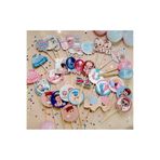 Armada 30’lu Cinsiyet Partisi Kız Erkek Bebek Temalı Karton Cupcake Pasta Kürdanı Baby Shower Doğum 3x9 cm