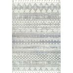 Armada Carpet 1552A BEYAZ VİZON İskandinav Desenli Kesme Yolluk Halı Kolay Temizlenebilir Tozumaz Yumuşak Halı 1552ABEYAZVIZON BEYAZ VİZON 200 x 300