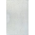Armada Carpet 1662A KREM VERA Dekoratif Kesme Yolluk Halı Kolay Temizlenebilir Tozumaz Şık ve Dayanıklı Halı 1662AKREM KREM 160 x 200