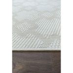 Armada Carpet 1750A BEYAZ Sisal Dekoratif Kesme Yolluk Halı Kolay Temizlenebilir Tozumaz Şık ve Dayanıklı Halı 1750ABEYAZ BEYAZ 200 x 200