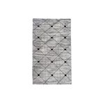Armada Carpet Modern Desenli Halı Koridor Kesme Yolluk Yumuşak Doku Dokuma Makine Halısı 4586A SİYAH HERA 4586ASIYAH SİYAH 150 x 450