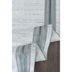 Armada Carpet Modern Desenli Halı Koridor Kesme Yolluk Yumuşak Doku Dokuma Makine Halısı 5000A GRİ STELLA 5000AGRI GRİ 120 x 400