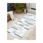 Armada Carpet Modern Desenli Halı Koridor Kesme Yolluk Yumuşak Doku Dokuma Makine Halısı 5009A TARÇIN STELLA 5009ATARCIN TURUNCU 120 x 400