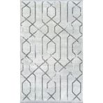 Armada Carpet Modern Desenli Halı Koridor Kesme Yolluk Yumuşak Doku Dokuma Makine Halısı 9523A GRİ ŞURA 9523AGRI GRİ 100 x 500