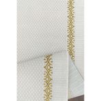Armada Carpet Salon Halısı Koridor Kesme Yolluk Yumuşak Doku Makine Dokuma Halısı TOSCANA 3354A GOLD 3354AGOLD GOLD 120 x 150