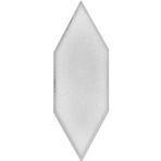 Armada Çini 05x15 cm Düz Yaprak Desen Beyaz Çini Seramik Karo