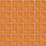 Armada Çini 12.5x12.5 cm Defakto Karamel Model Çini Seramik Karo