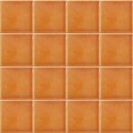 Armada Çini 12.5x12.5 cm Düz Karamel Çini Seramik Karo