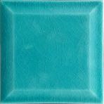 Armada Çini 12.5x12.5 cm Metro Turkuaz Çini Seramik Karo