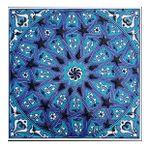 Armada Çini 20x20 Cm ED 321 İznik İslami Geometrik Kütahya Çini Karo