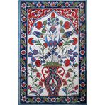 Armada Çini 40X60 Cm Ed 511 Saksılı Eldekoru Çini Pano