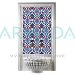 Armada Çini 60x100 Cm Ac 4 İznik Lale Serigraf Türk Hamamı Pano