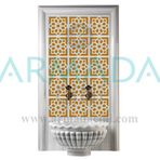 Armada Çini 60x100 Cm SP 101 Sarı Serigraf Türk Hamamı Pano