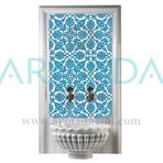 Armada Çini 60x100 Cm SP 83 Mavi Beyaz Serigraf Türk Hamamı Pano