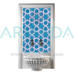 Armada Çini 60x100 Cm SP 98 Mavi Yıldız Serigraf Türk Hamamı Pano