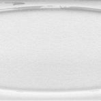 Armada Çini 7x21 cm Elips Beyaz Desenli Çini Seramik Karo