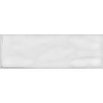 Armada Çini 7x21 cm Gölgeli Beyaz Desenli Çini Seramik Karo