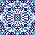 Armada Çini Ac 92 20x20 cm Osmanlı Mavi Beyaz Kütahya Çini Karo