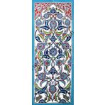 Armada Çini ED-701 40X100 Cm Rumi Eldekoru Çini Pano