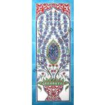 Armada Çini ED-702 40X100 Cm Göbekli Eldekoru Çini Pano