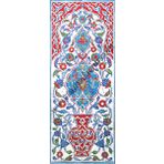 Armada Çini ED-703 40X100 Cm Saksılı Eldekoru Çini Pano