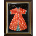 Armada Çini ED680 Kırmızı Cintemani Kaftan 80x100 cm Çini Pano