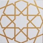 Armada Çini Sp 89 Beyaz Metalik Kütahya Çinisi 20x20 cm Karo