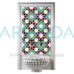 Armada Çini SP 99 20x20 cm Geometrik Tunus Desenli Kütahya Çinisi