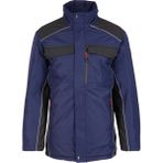 Armadillo Allium - Ripstop Parka Kışlık Reflektörlü Kaban İçi Polarlı Su Geçirmez Nefes Alabilir Kapüşonlu Dayanıklı Mont - XL - Lacivert
